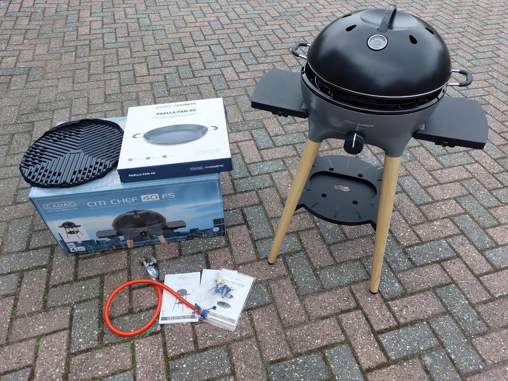 NIEUWE Cadac Citi Chef 40FS BBQ Paella Pan skottelbraai, Ophalen, Zo goed als nieuw, Cadac