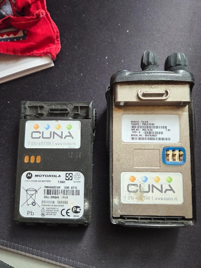 portofoons / handportofoons Motorola, Baofeng en Wouxun, Ophalen, Gebruikt, Portofoon of Walkie-talkie
