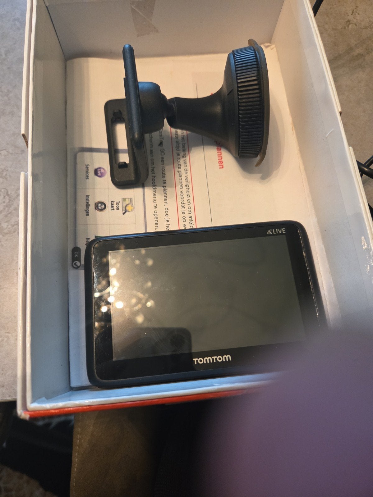TomTom GO 1005 LIVE, Ophalen