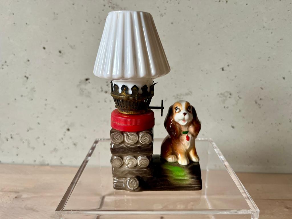 Zeldzame Disney Crown Lamp Lady, Verzamelen, Disney, Ophalen of Verzenden, Overige figuren, Gebruikt, Beeldje of Figuurtje