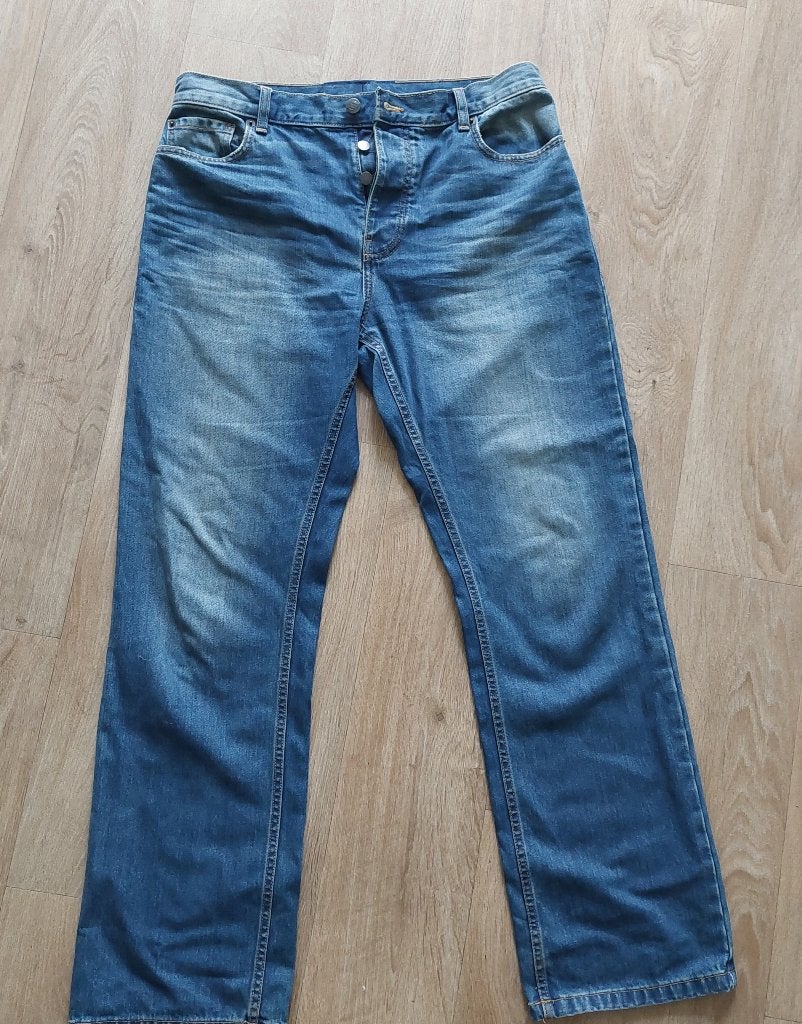 Dickies jeans in maat W32L32, Gedragen, Verzenden, Blauw, Dickies