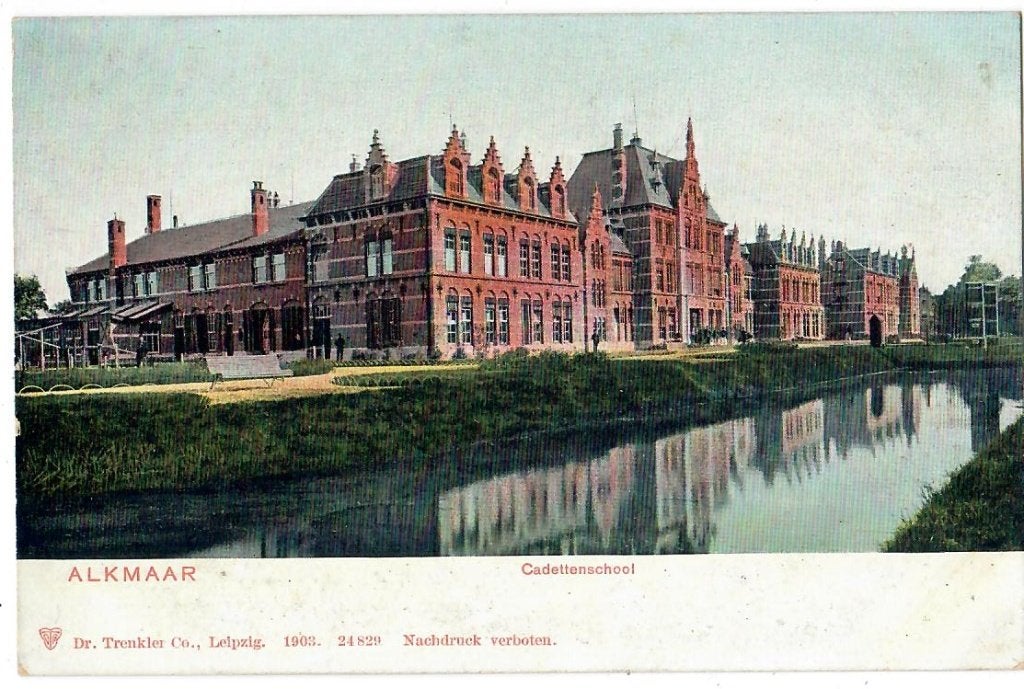 Alkmaar - Cadettenschool, Verzenden, Voor 1920, Ongelopen, Noord-Holland
