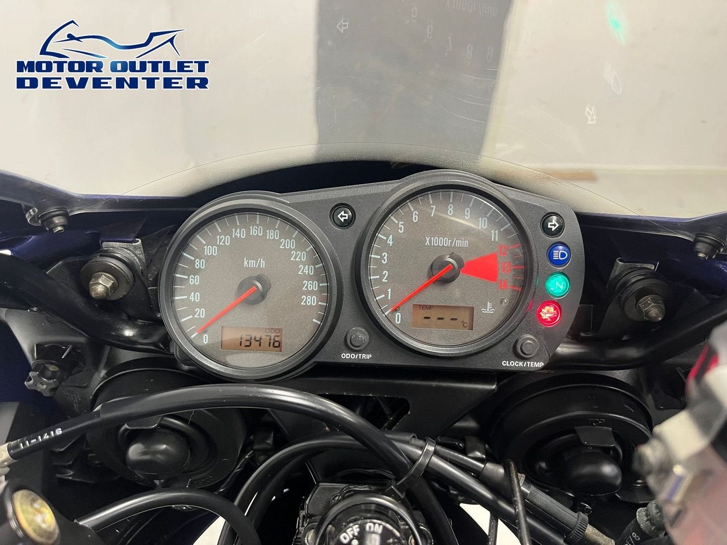 Mooie KAWASAKI ZX9-R Ninja (bj 2002) ZX9R, 4 cilinders, Motorrijbewijs A, Bedrijf, Onbekend