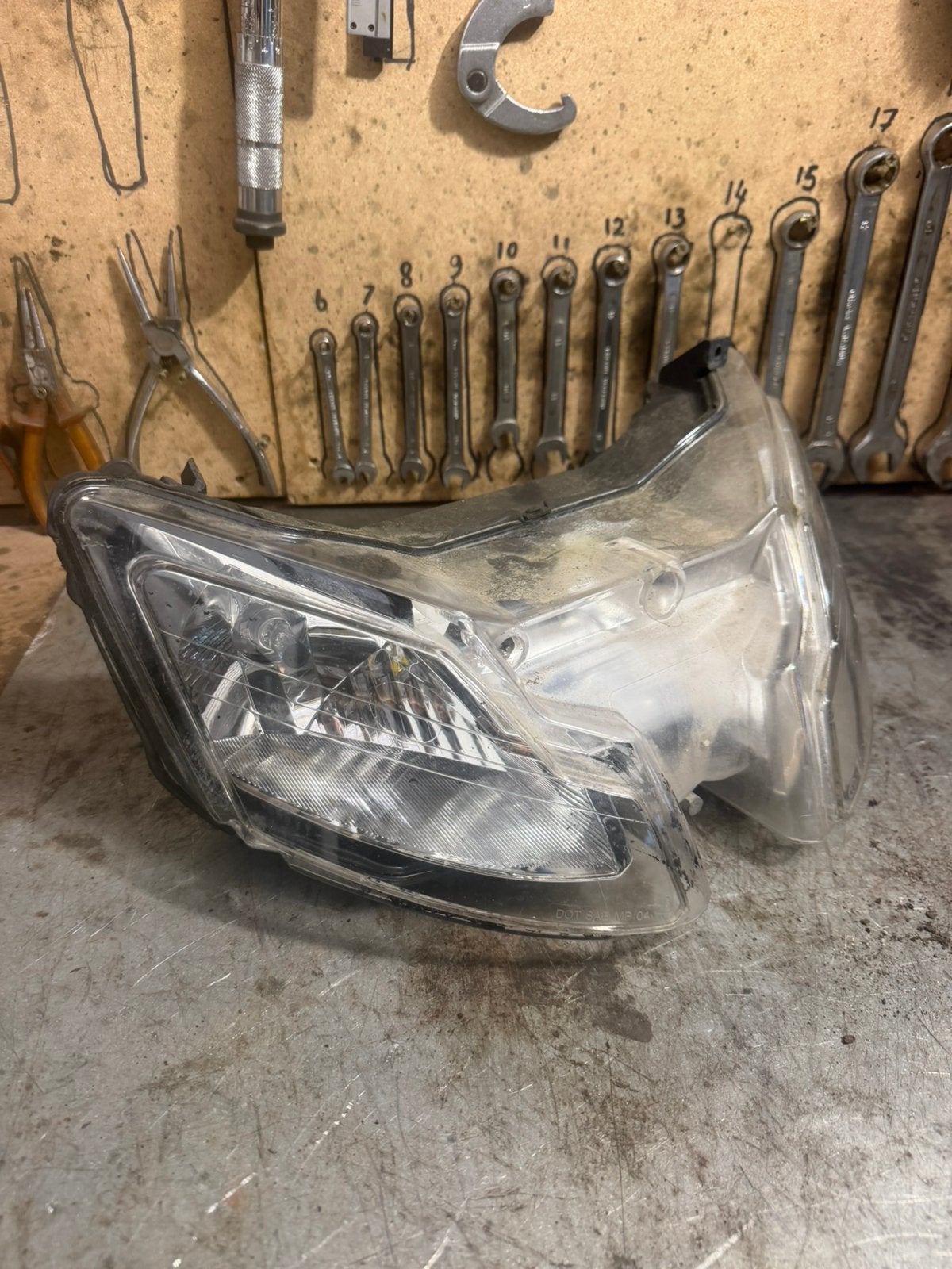 Aprillia sr50 factory koplamp 50cc 70cc, Ophalen of Verzenden