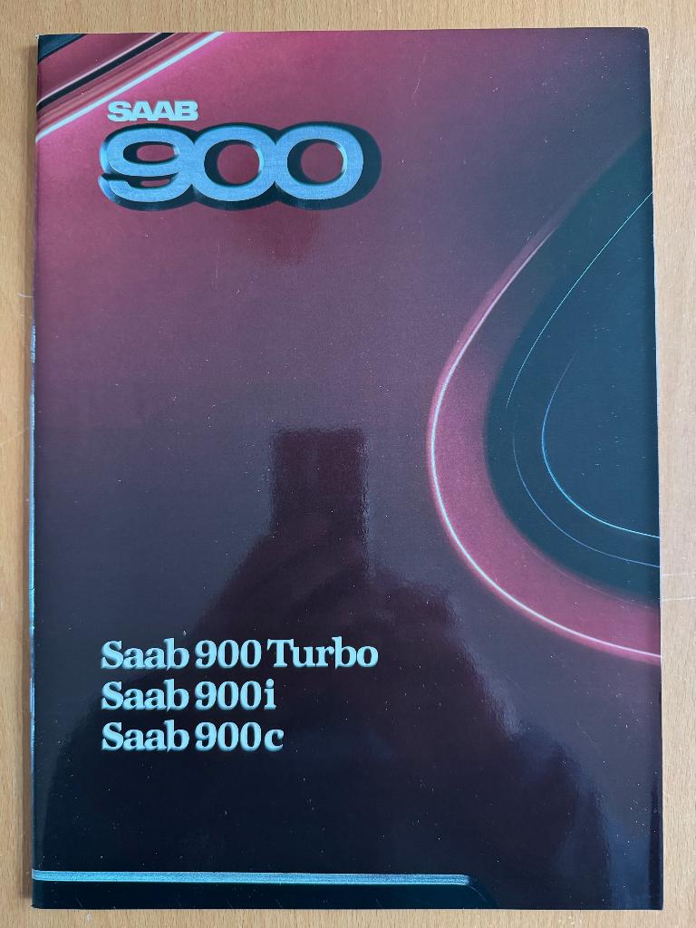 Saab 900c, 900i, 900 Turbo folder, Ophalen of Verzenden, Zo goed als nieuw, Overige merken