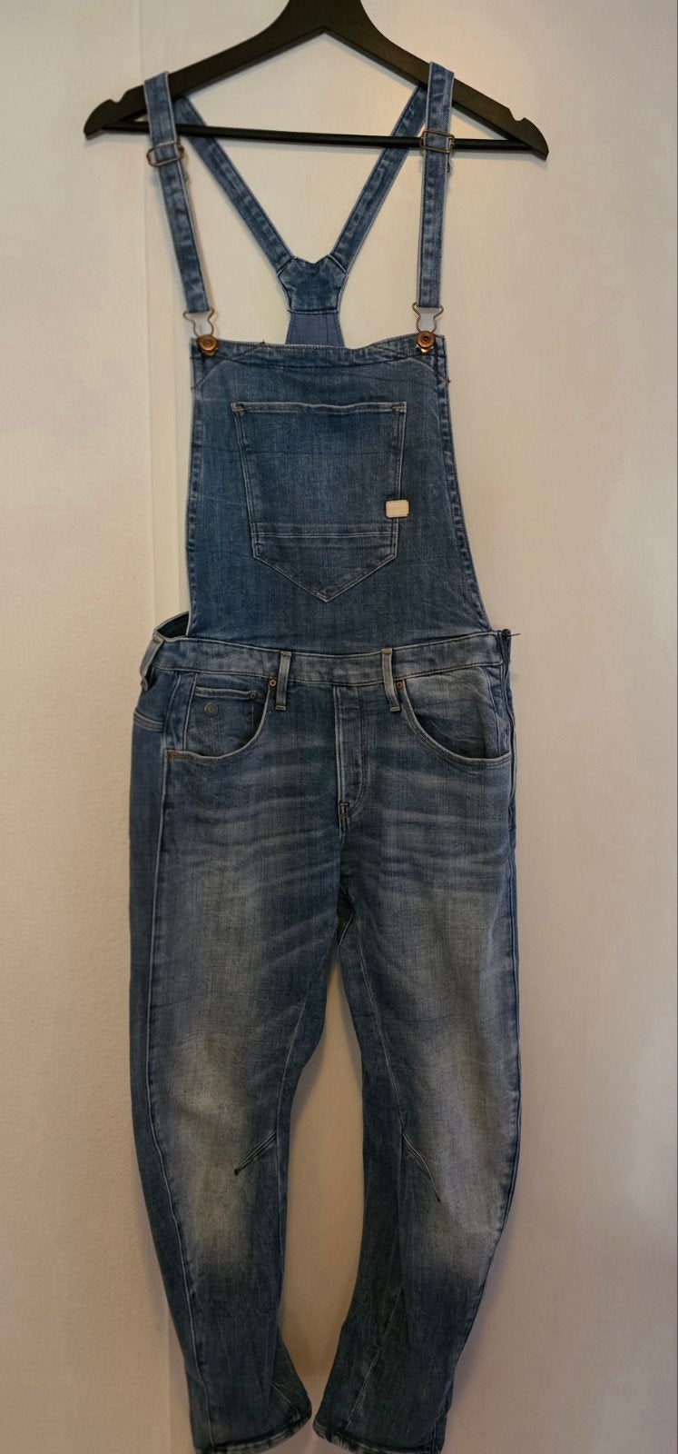G-Star RAW Tuinpak Jeans Maat S, Ophalen of Verzenden, Gedragen, Blauw, Lang