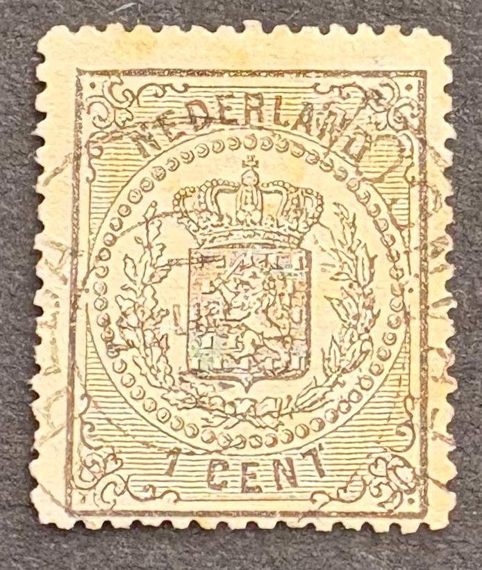 Nederland NVPH 14, Postzegels en Munten, Postzegels | Nederland, Ophalen of Verzenden