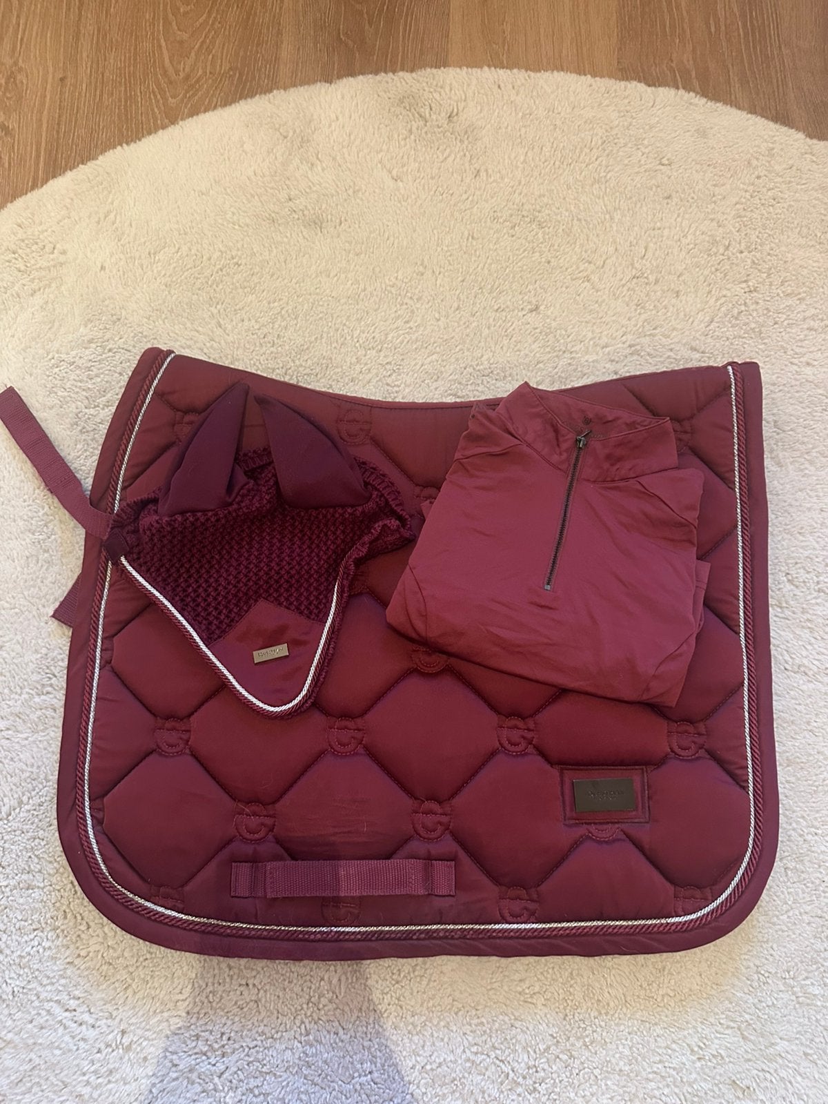 Equestrian Stockholm Bordeaux set, Ophalen of Verzenden, Zo goed als nieuw