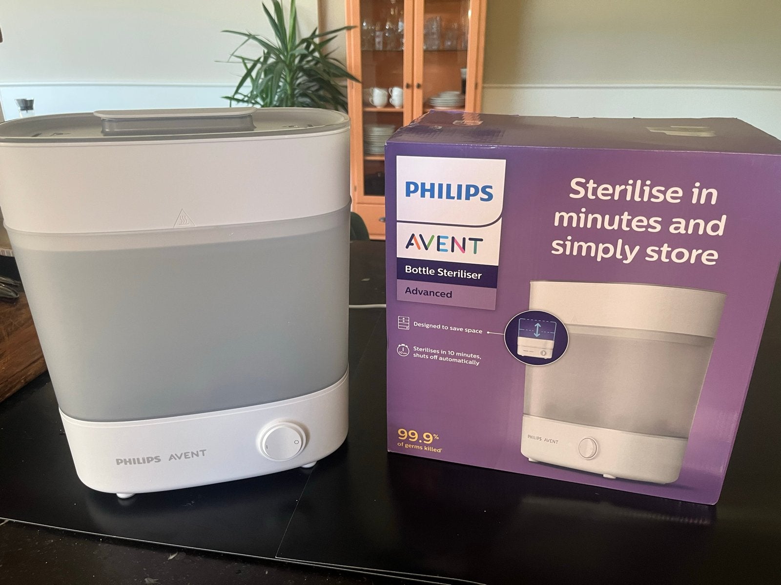 Philips Avent Advanced Flessensterilisator, Ophalen of Verzenden, Zo goed als nieuw, Sterilisator, Philips Avent