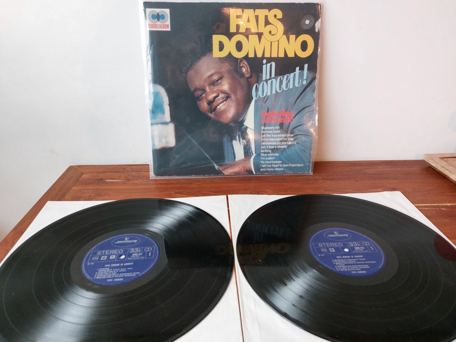 Lp Fats Domino-In concert, Ophalen of Verzenden
