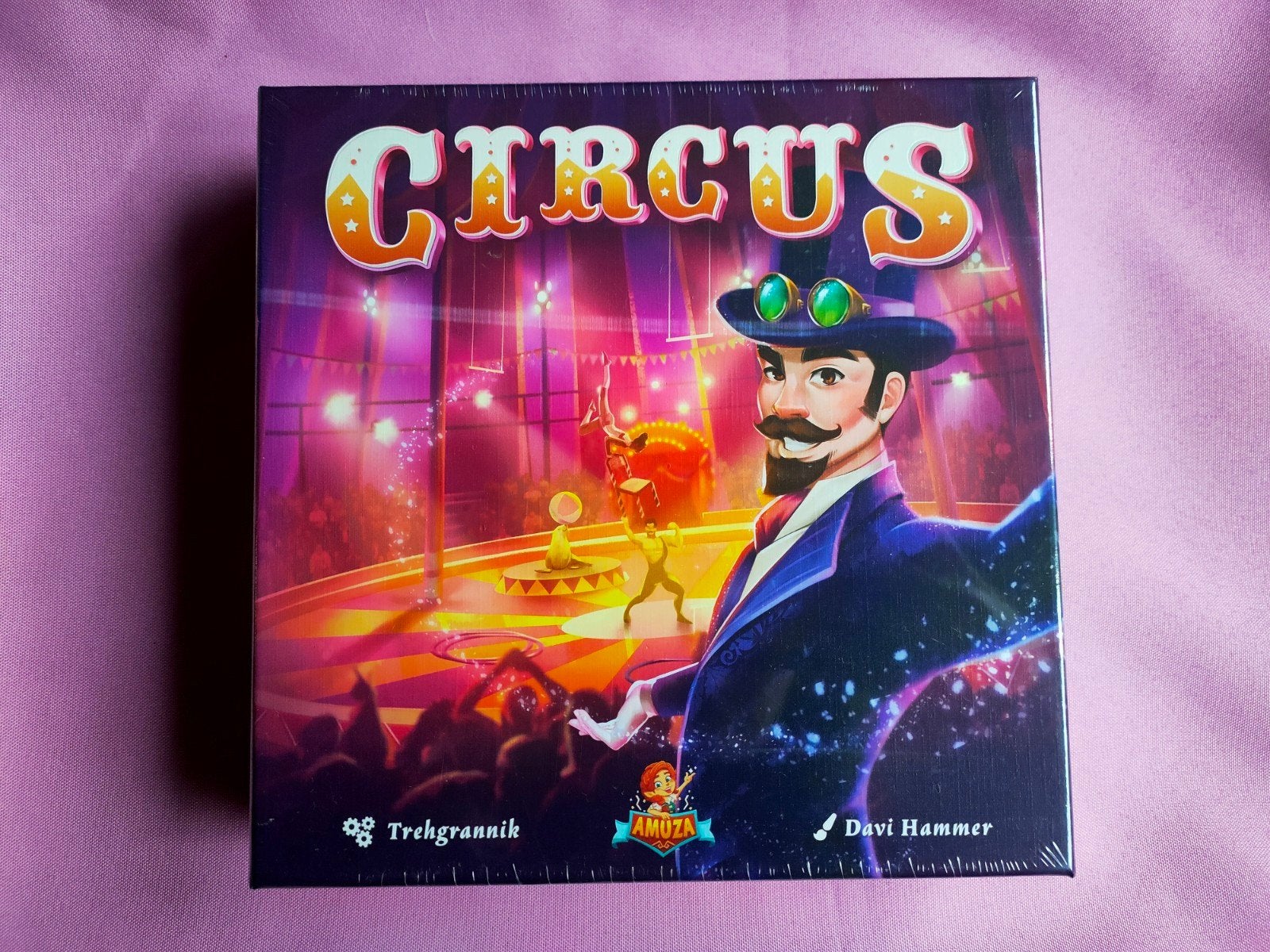 Circus Bordspel - Nieuw in verpakking, Drie of vier spelers, Ophalen of Verzenden, Nieuw, Amuza