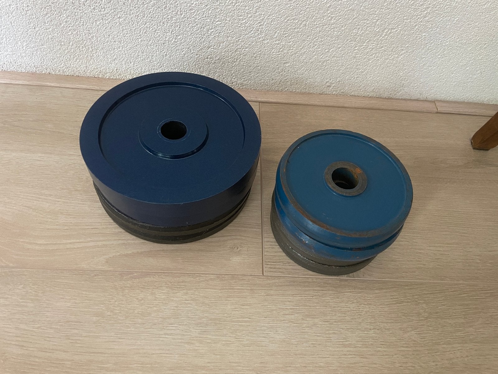 Diverse Halterschijven - 2.5kg, 4.9kg, 5kg, Ophalen, Gebruikt, Armen, Halterschijven
