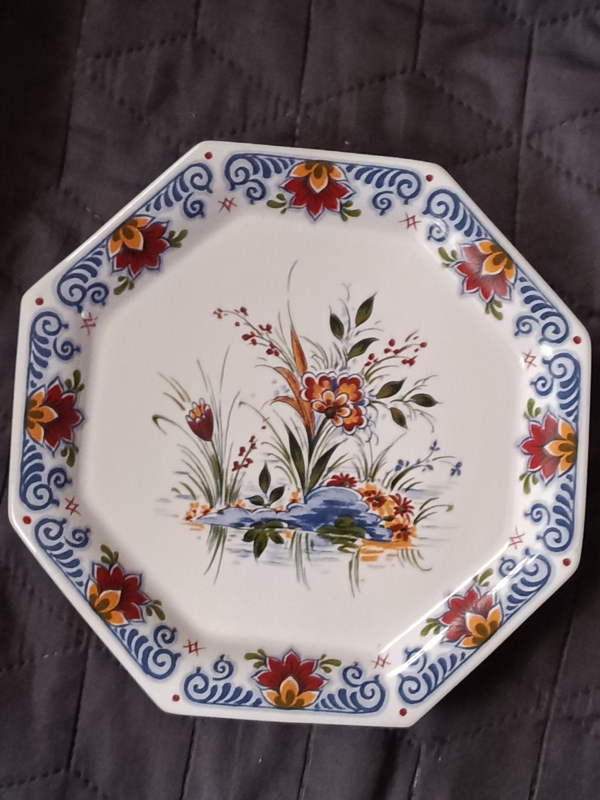 Prachtige Set van 2 Zenith Gouda Polychrome Wandborden, Antiek en Kunst, Antiek | Wandborden en Tegels, Ophalen of Verzenden