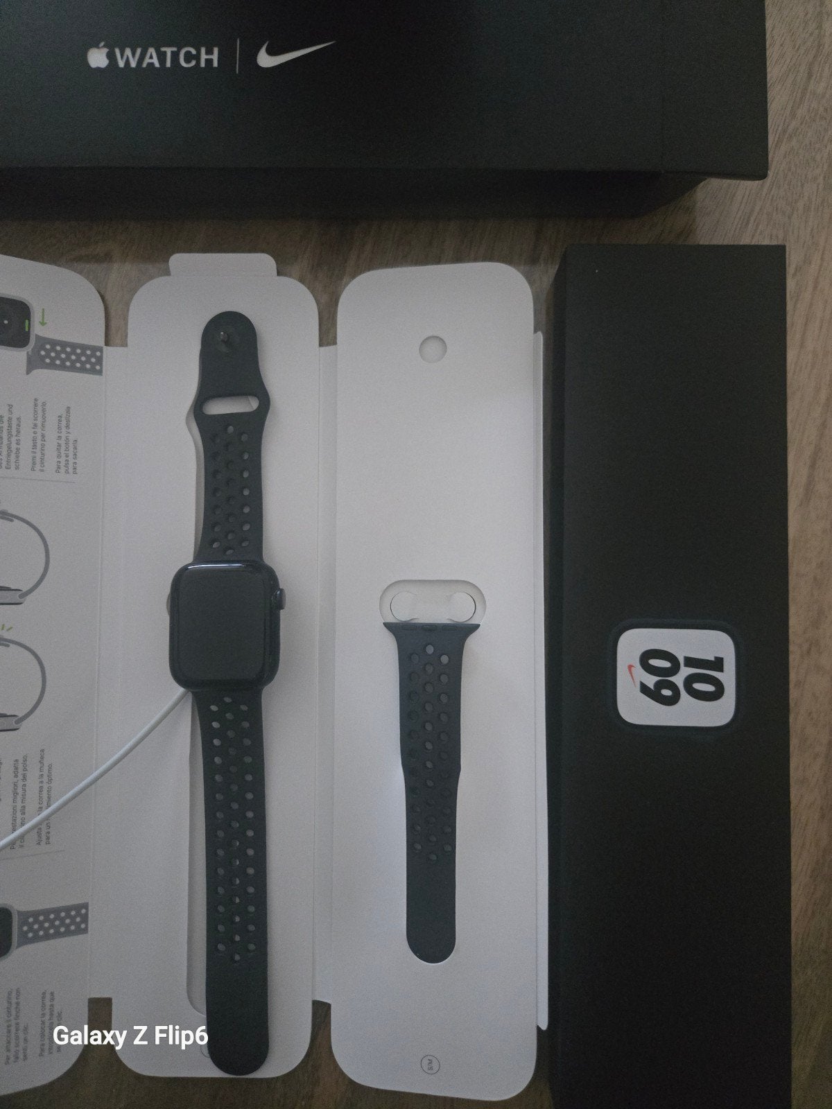 Apple Watch Nike Series 7 45mm, Sieraden, Tassen en Uiterlijk, Smartwatches, Zwart, IOS, Ophalen of Verzenden, Zo goed als nieuw