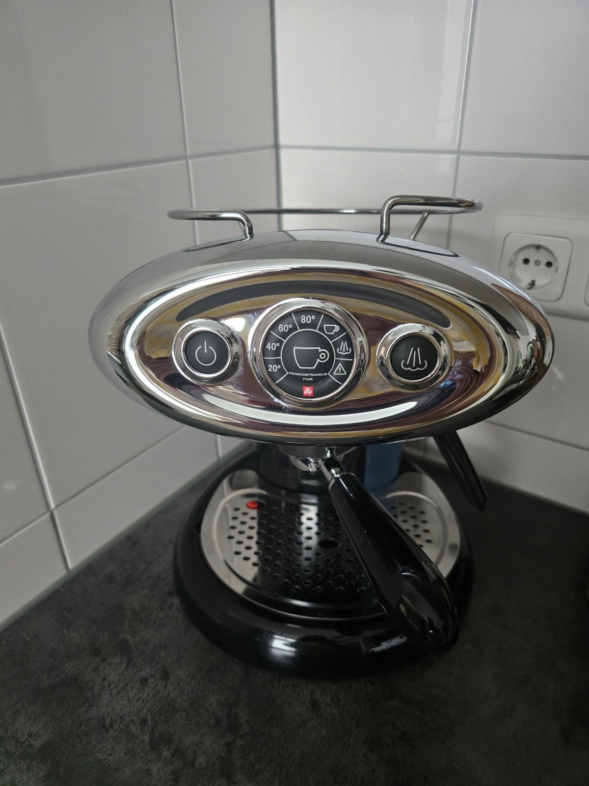 Illy X7.1 Iperexpresso koffiemachine zwart, Ophalen of Verzenden, Gebruikt, Espresso apparaat