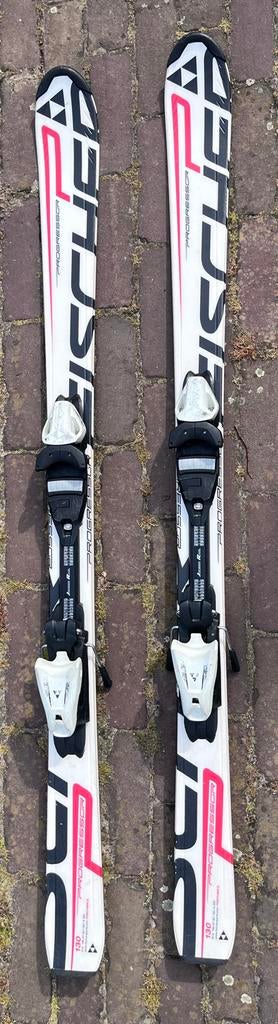 Fischer Progressor Ski's 130 cm - Gewaxt en Geslepen, Sport en Fitness, Skiën en Langlaufen, 100 tot 140 cm, Ophalen of Verzenden