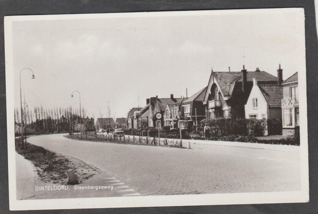 dinteloord steenbergseweg, Verzenden, 1960 tot 1980, Gelopen, Noord-Brabant