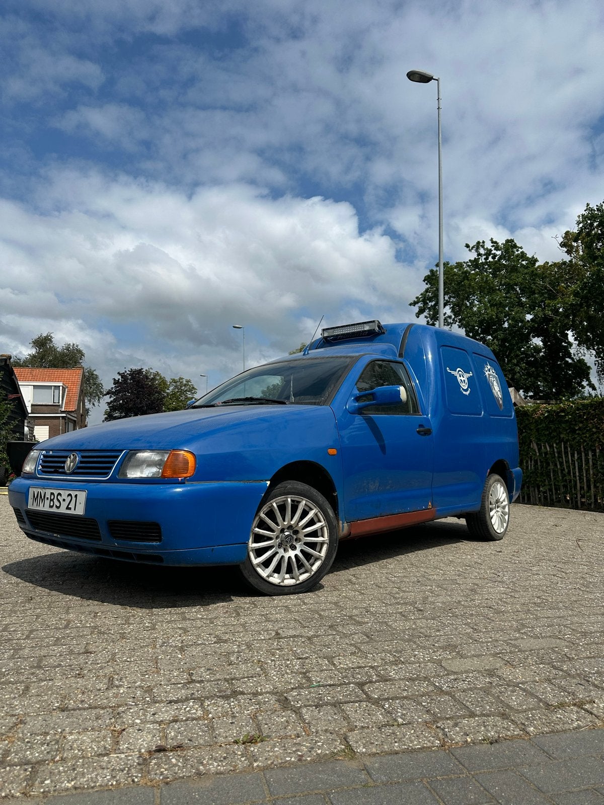 Volkswagen caddy MMBS, Ophalen
