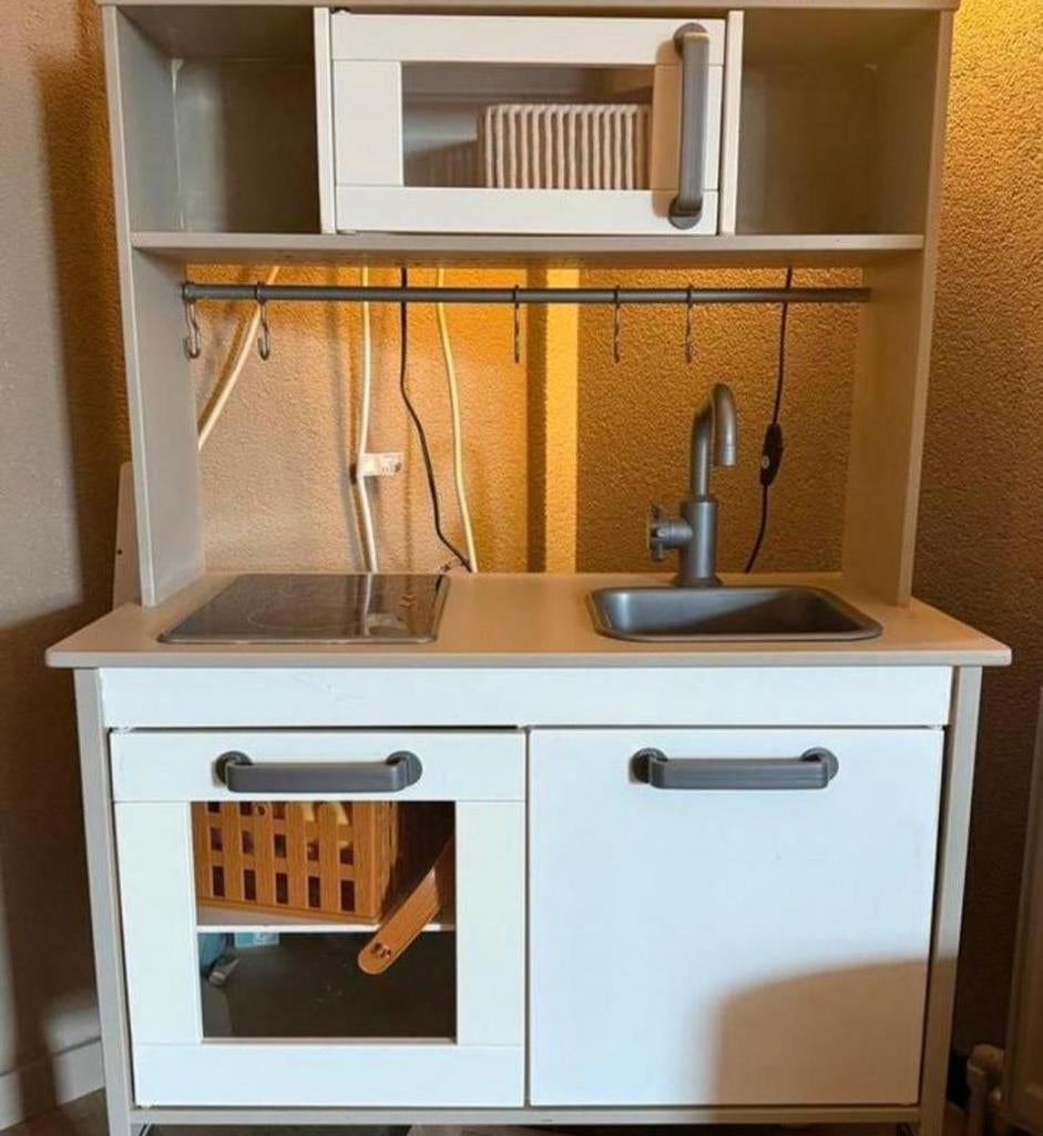 Kinder spoelkeuken met spullen, Ophalen, Zo goed als nieuw, Hout, Speelkeuken