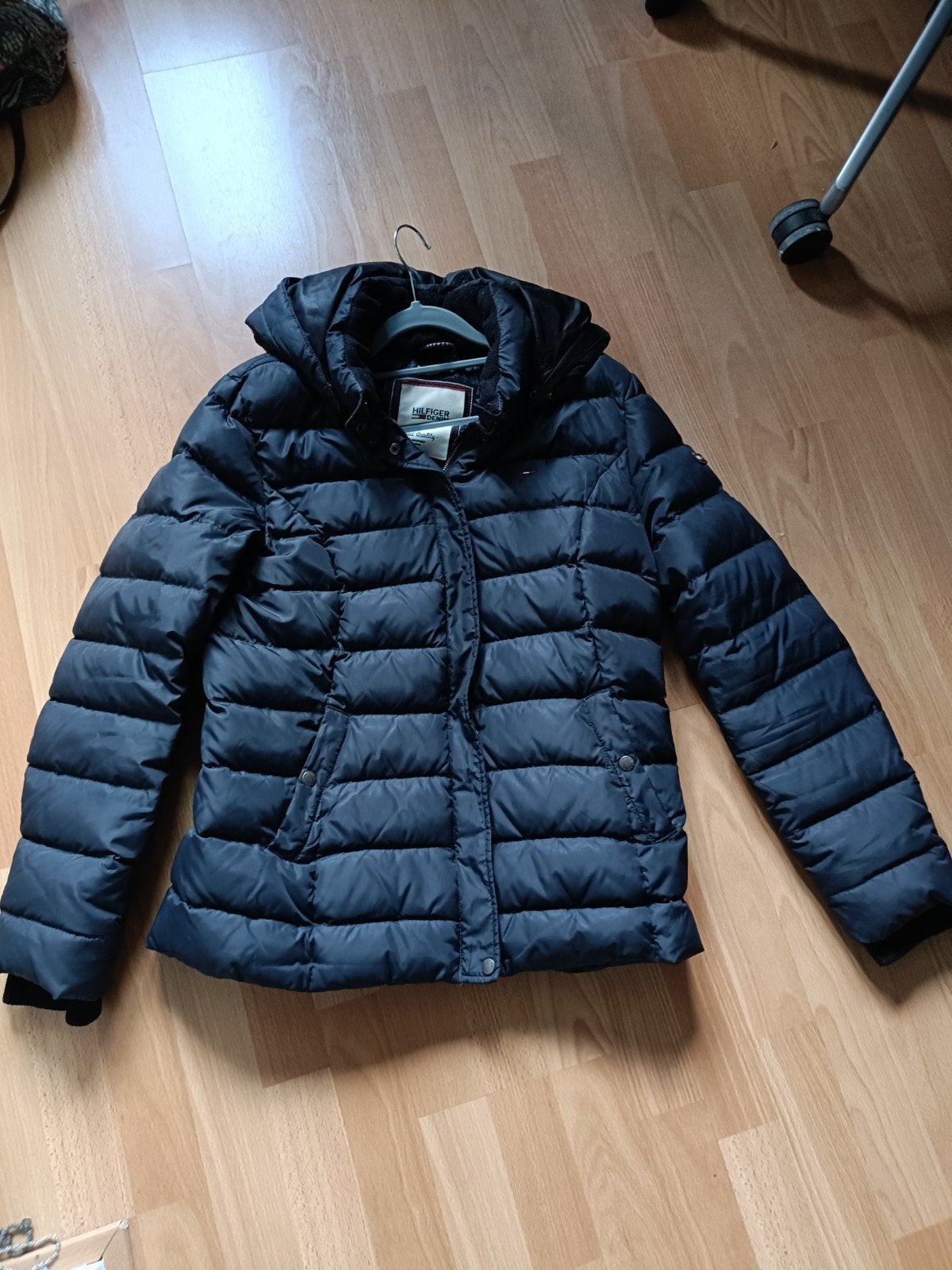 Tommy Hilfiger damesjas maat xl, Blauw, Maat 46/48 (XL) of groter, Ophalen of Verzenden, Gedragen