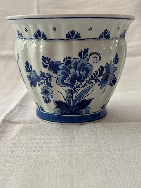 Porceleyne fles bloempot, Ophalen of Verzenden