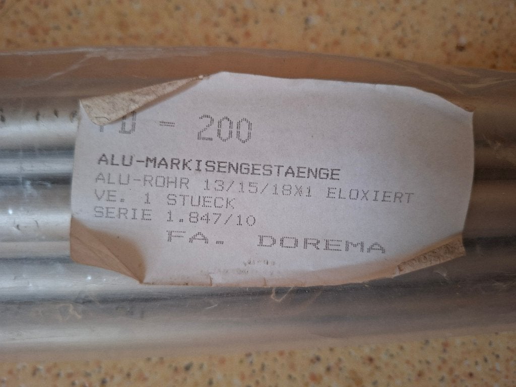 Aluminium stokken voor luifel, Caravans en Kamperen, Tentaccessoires, Ophalen, Gebruikt