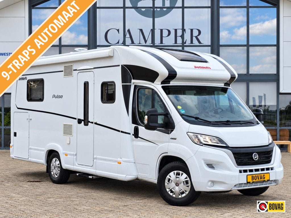 Dethleffs Pulse T 7051 BOMVOL! Levelsyst. Omvormer Lithium, Ringverwarming, Fiat, Diesel, ABS