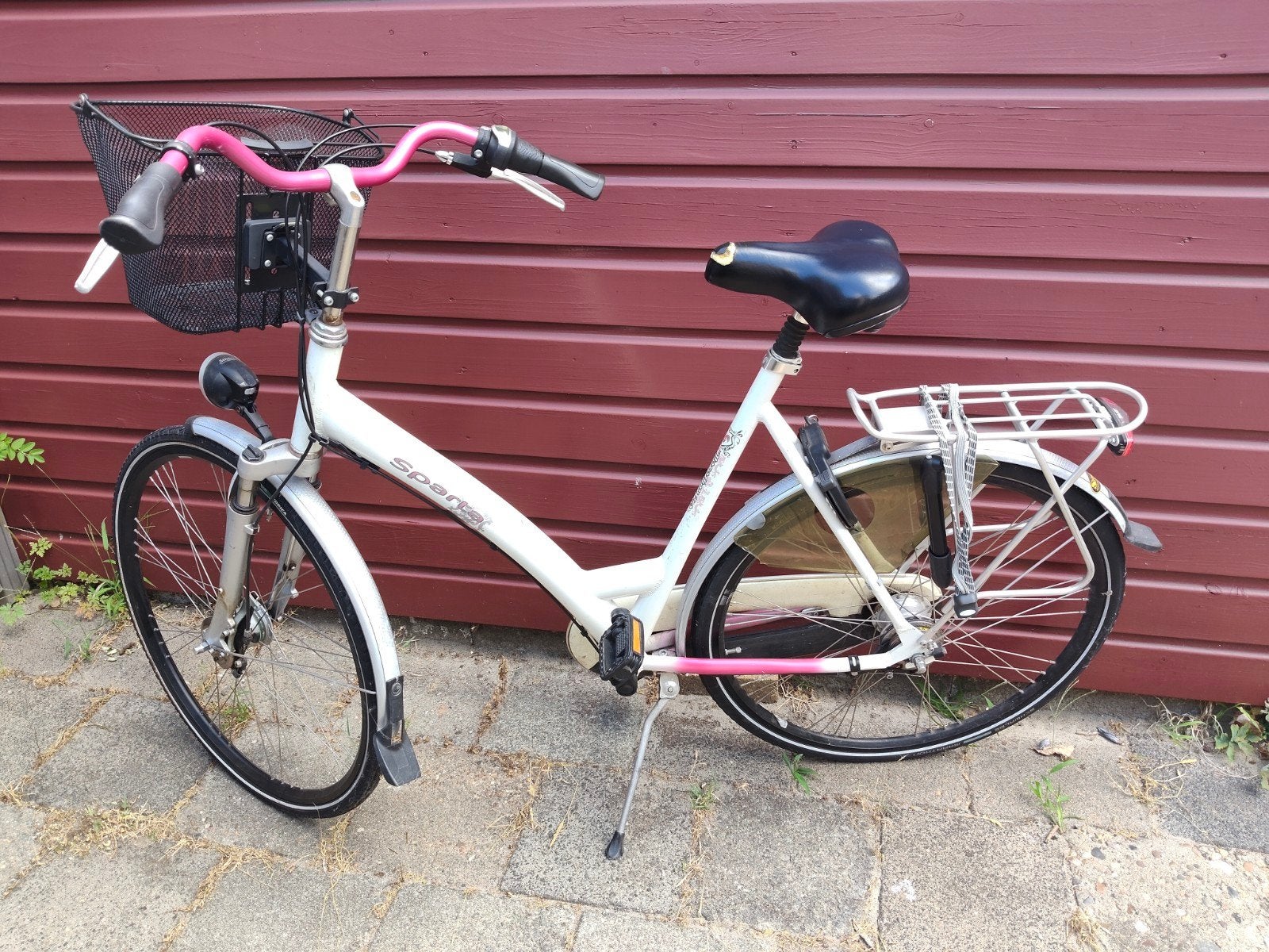 Sparta damesfiets, Ophalen, Sparta, Velgrem, 53 tot 56 cm