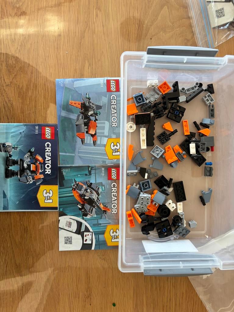 Lego creator 31111, Ophalen of Verzenden, Gebruikt, Complete set, Lego
