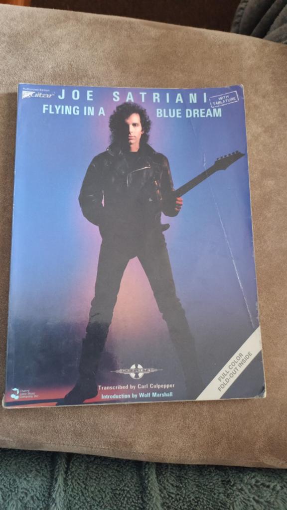 Joe Satriani - Flying in a Blue Dream Gitaar Tablatuur, Ophalen of Verzenden