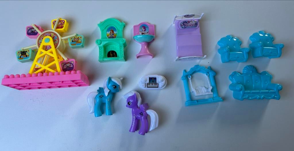 My Little Pony Poppenhuis Accessoires Set, Ophalen of Verzenden, Gebruikt