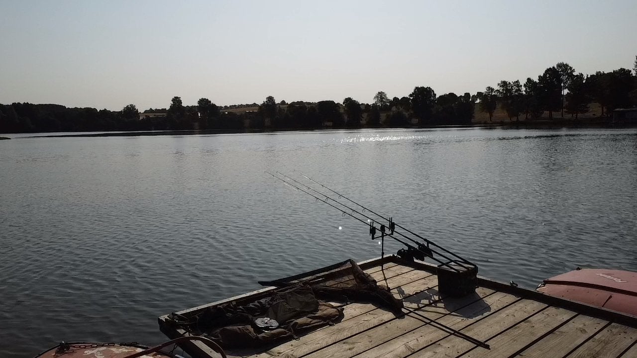 2x karperhengels - sonic xtractor 9ft - fox fx9, Watersport en Boten, Hengelsport | Karpervissen, Ophalen, Gebruikt, Werphengel