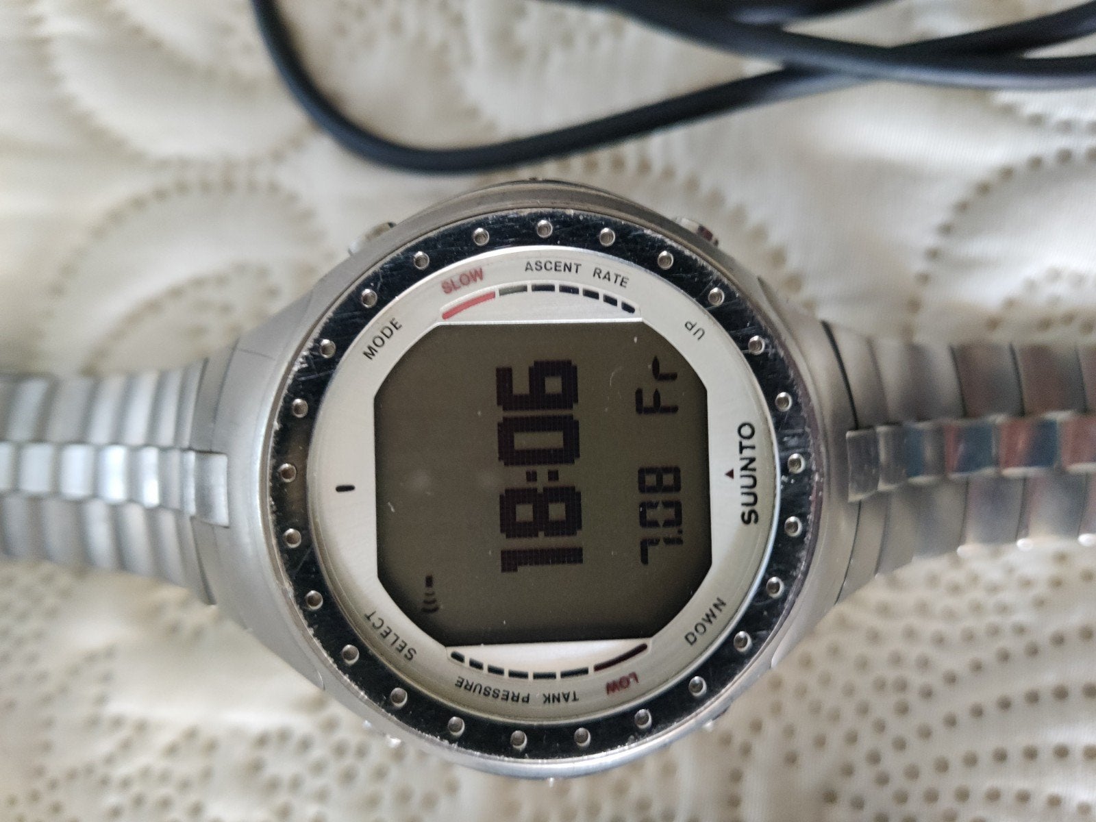 Suunto D9 met tankpod, Watersport en Boten, Duiken, Ophalen of Verzenden, Gebruikt, Duikcomputer