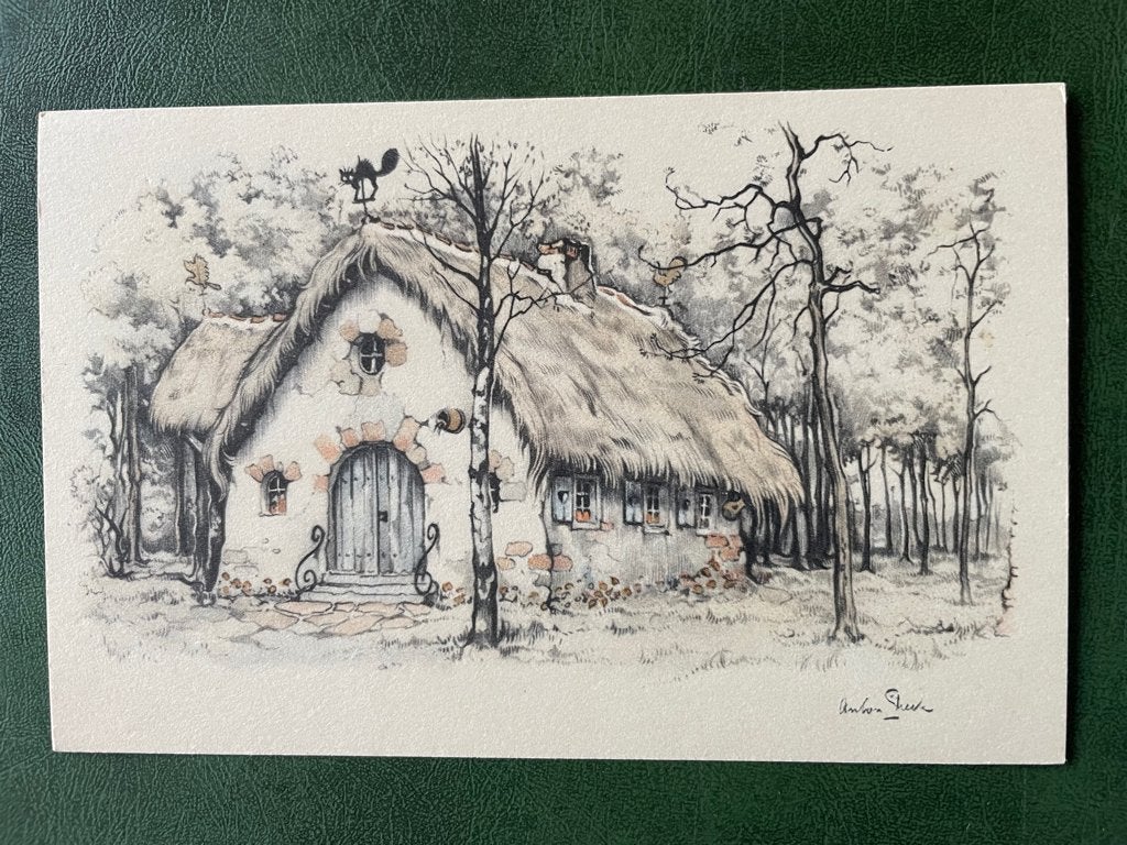 ansichtkaart v Natuurpark De Efteling , Huisje Vrouw Holle ., Verzenden, Zo goed als nieuw, Overige typen