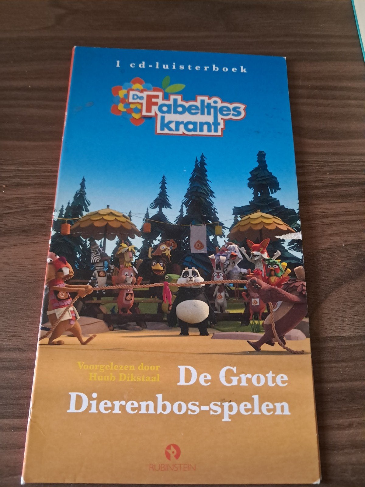 De Fabeltjeskrant - De Grote Dierenbos-spelen (Luisterboek), Ophalen of Verzenden, Gelezen, Huub Dikstaal, Non-fictie