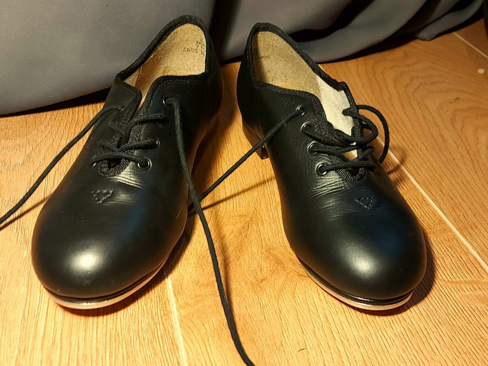 Zwarte Capezio TeleTone Tapdansschoenen - maat 40, Ophalen of Verzenden, Zo goed als nieuw, Schoenen