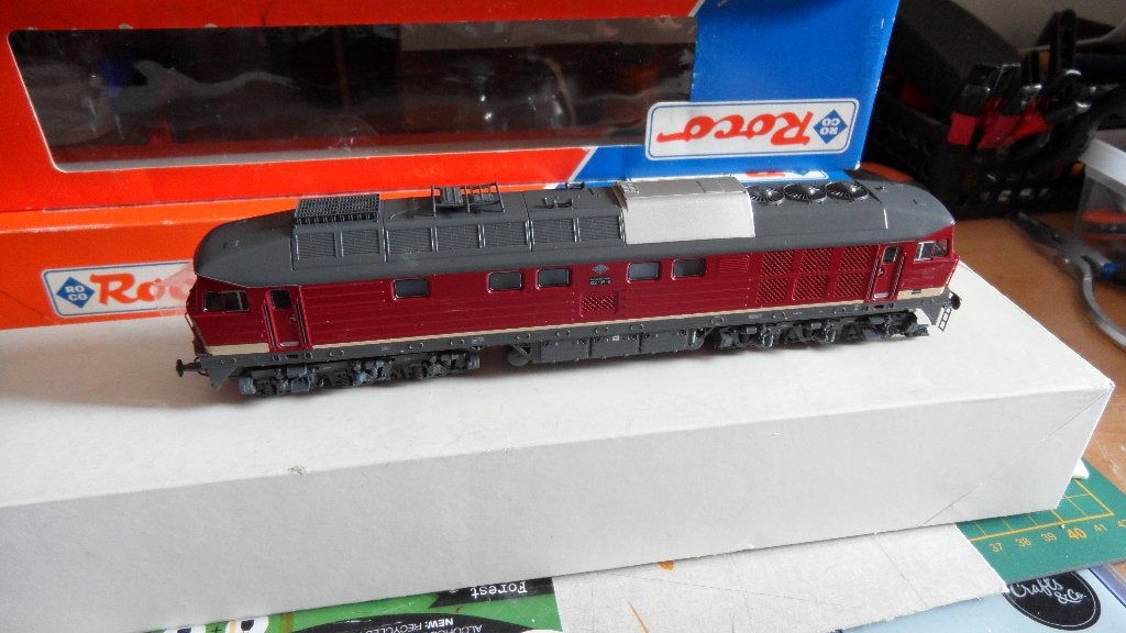 Te koop mooie zwaren  diesel loc van roco, Ophalen of Verzenden, Zo goed als nieuw, Roco, Gelijkstroom