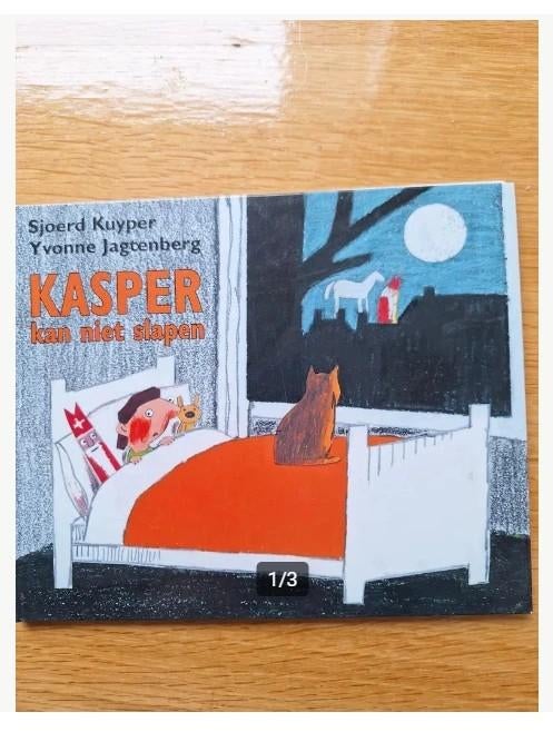 Boek Kasper kan niet slapen h3, Ophalen of Verzenden, Zo goed als nieuw, Sjoerd Kuyper, Fictie algemeen