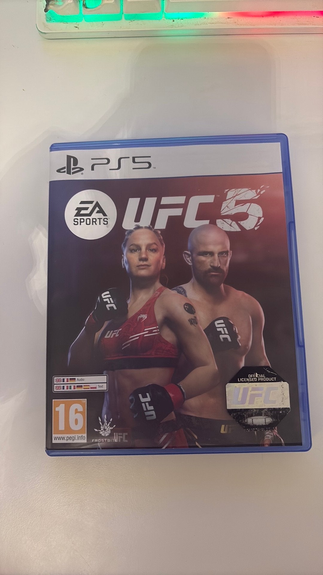 UFC 5 - PS5 versie., Ophalen, Online, Gebruikt, Virtual Reality