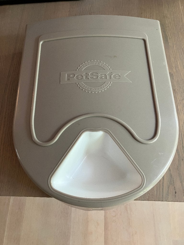 katten voerbak met timer, Ophalen, Gebruikt