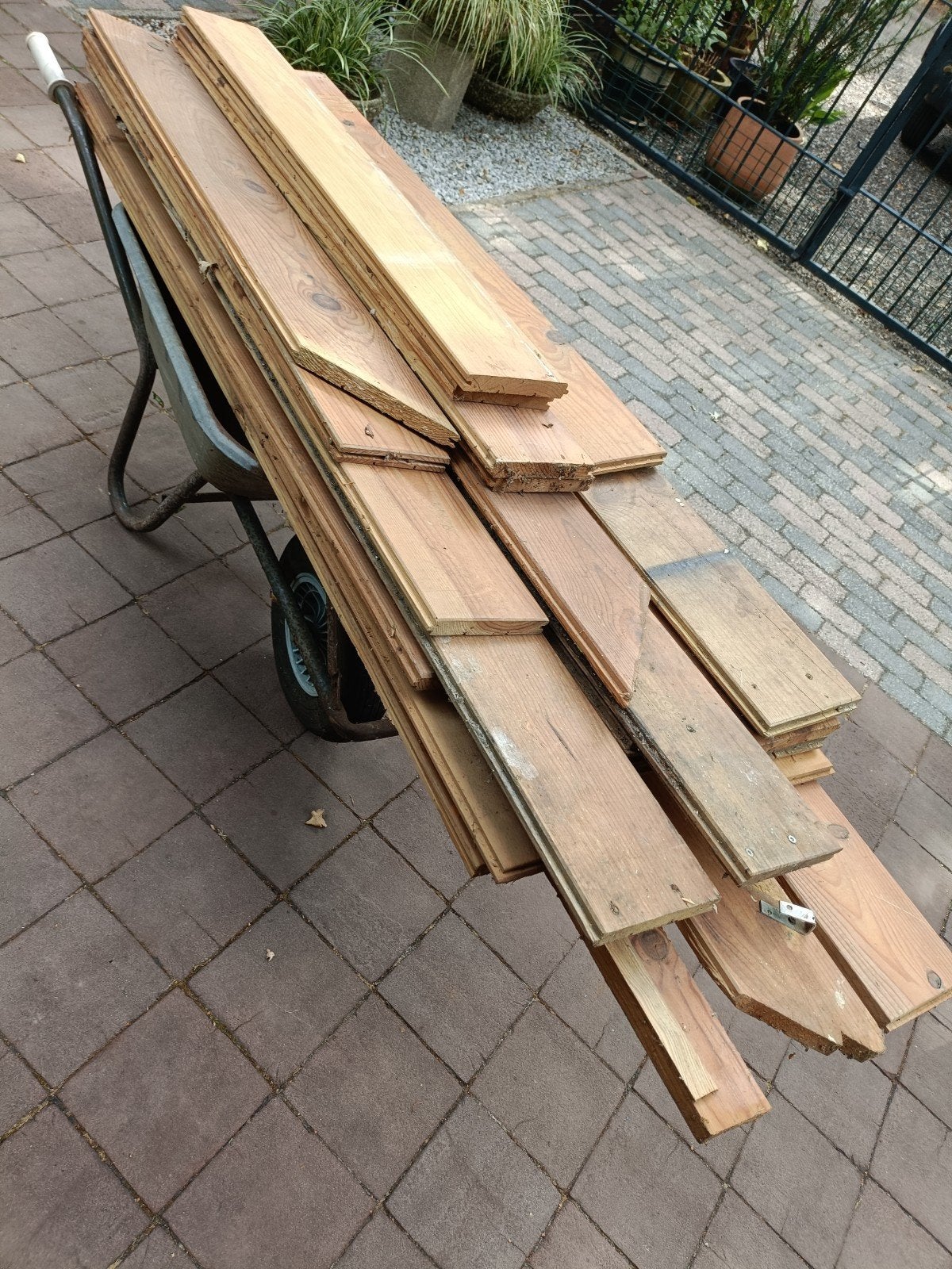 grenen vloer planken, Doe-het-zelf en Verbouw, Hout en Planken, Ophalen, Minder dan 25 mm, Grenen, Plank