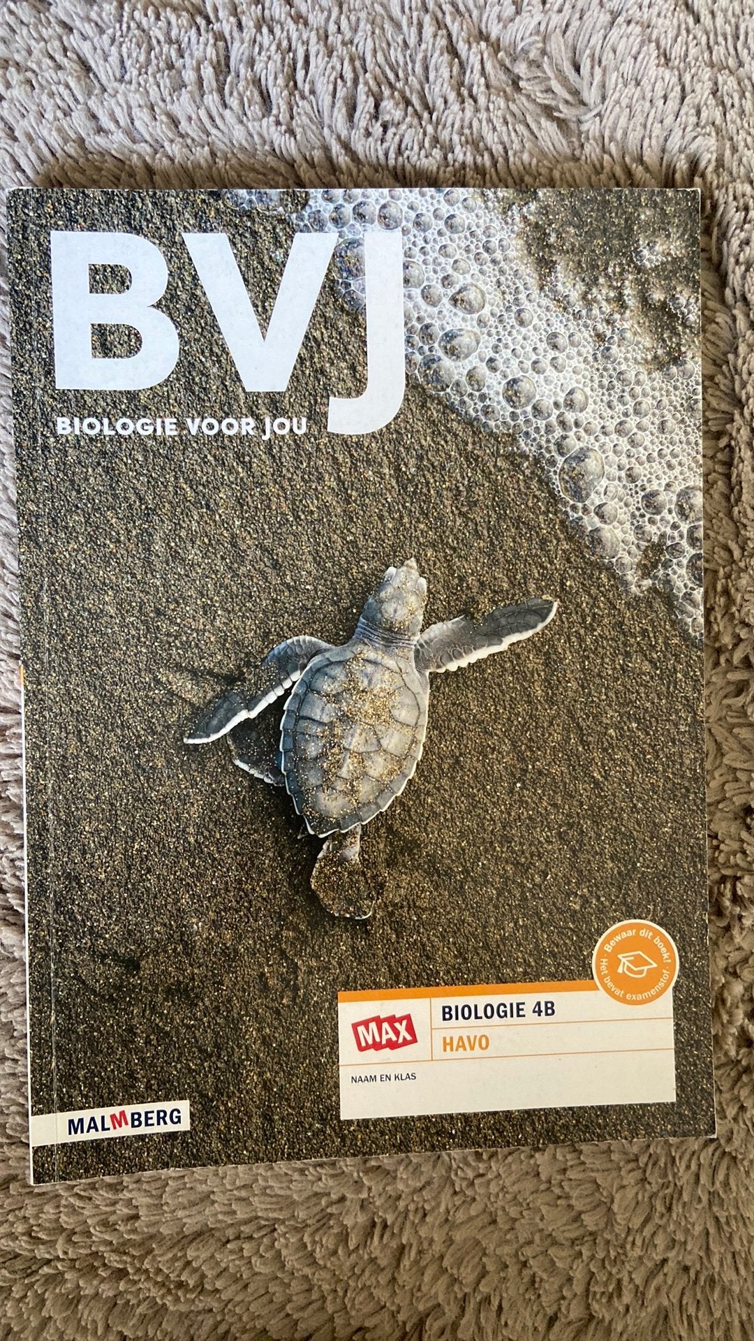 BIOLOGIE VOOR JOU 4B HAVO, Ophalen of Verzenden, Zo goed als nieuw, HAVO, Biologie