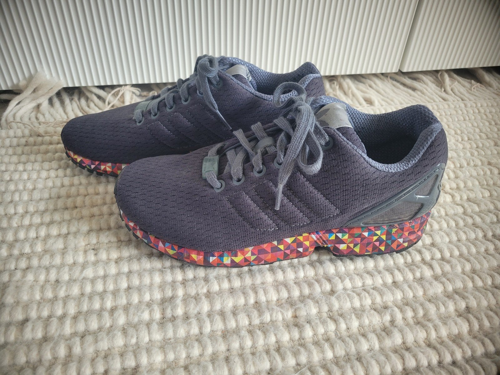 Adidas ZX Flux sneakers - Grijs. Maat 38l, Ophalen of Verzenden, Zo goed als nieuw, Grijs, Sneakers of Gympen