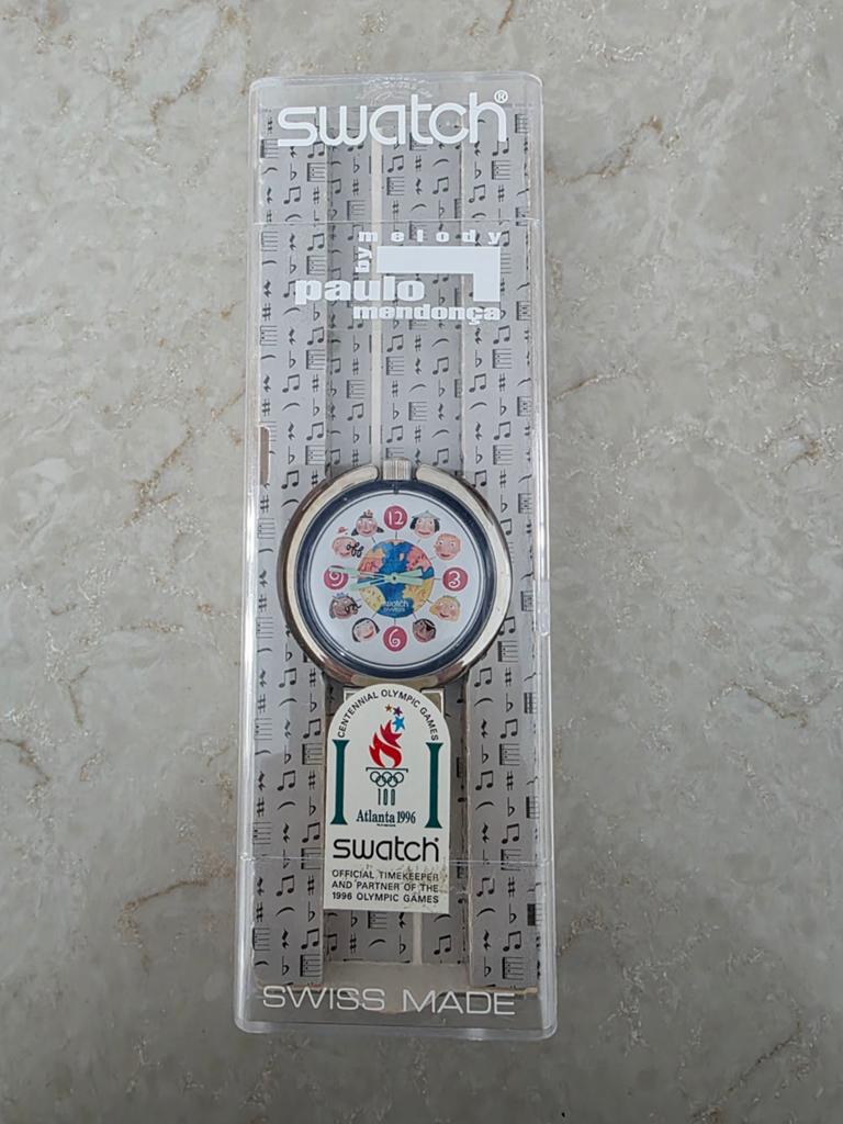 Vintage Swatch 1996 Collector item, Ophalen of Verzenden, Conditie, Android