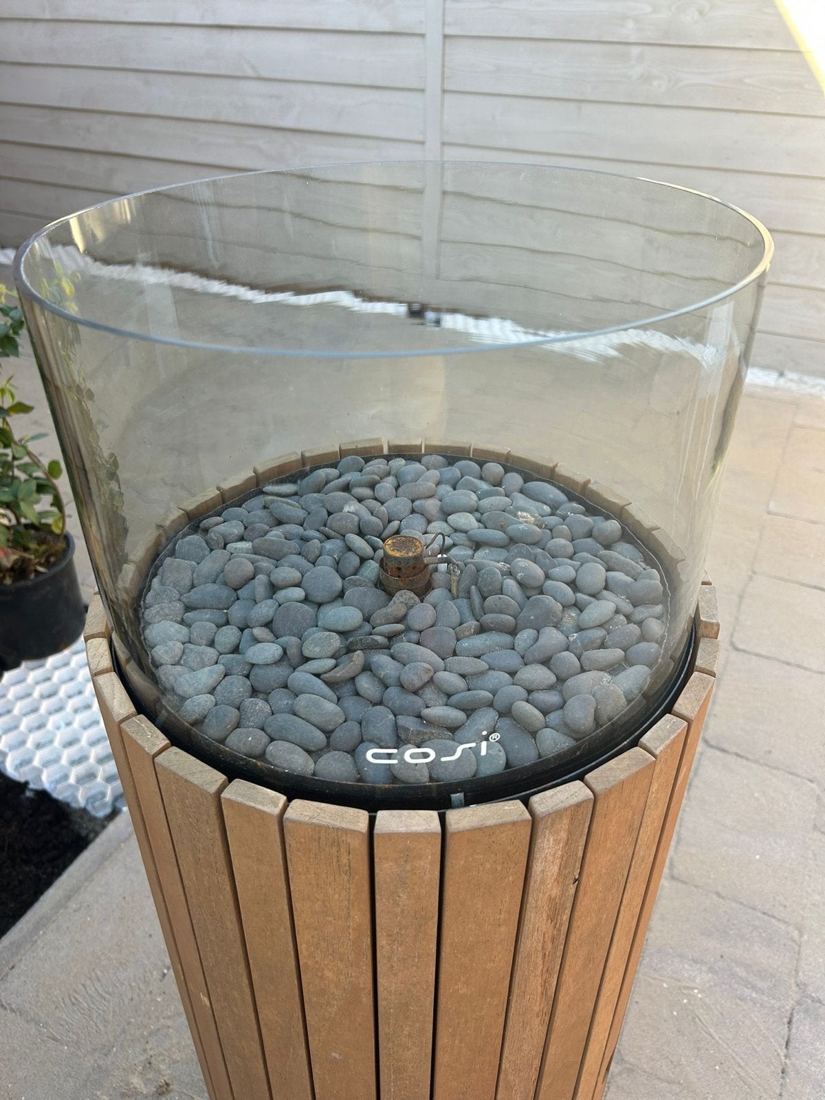 Cosi Coscoop Pillar L | Teak Terrashaard, Ophalen, Zo goed als nieuw