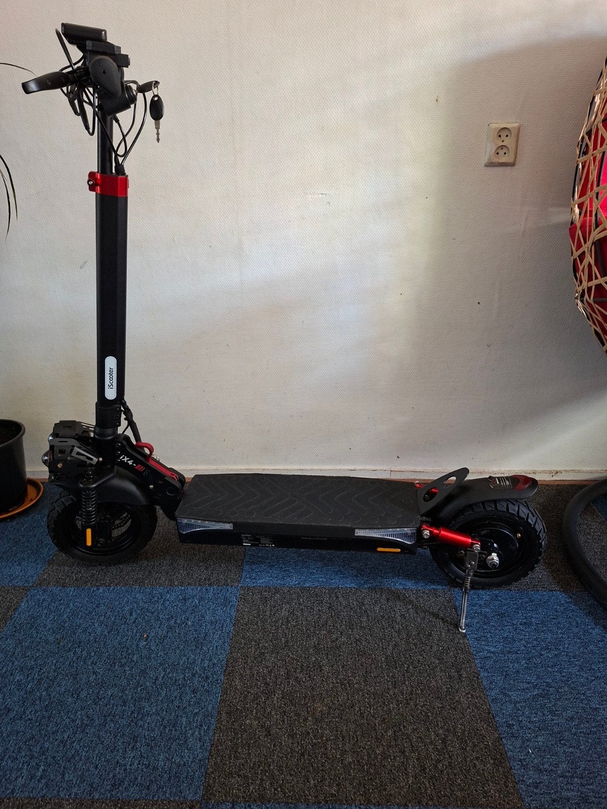 Step iscooter ZGAN 15 AH, Fietsen en Brommers, Steps, Ophalen of Verzenden, Zo goed als nieuw, Elektrische step (E-scooter)
