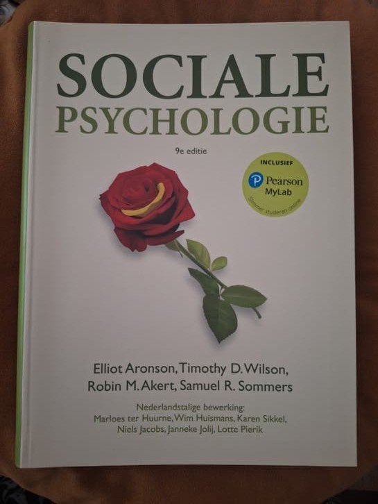 Samuel R. Sommers - Sociale psychologie, Boeken, Samuel R. Sommers; Timothy D. Wilson; Robin M. Akert; Elliot ..., Nieuw, Ophalen of Verzenden