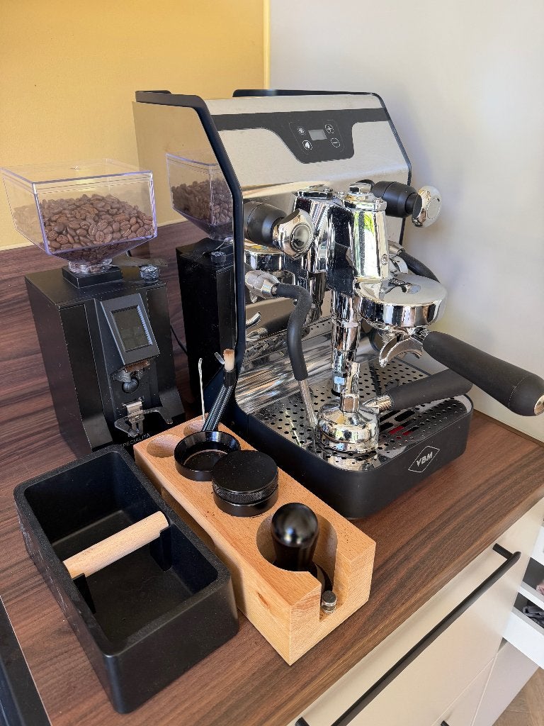 BM Domobar Junior Digital Espresso/koffie-apparaat, Witgoed en Apparatuur, Koffiezetapparaten, Zo goed als nieuw, Gemalen koffie
