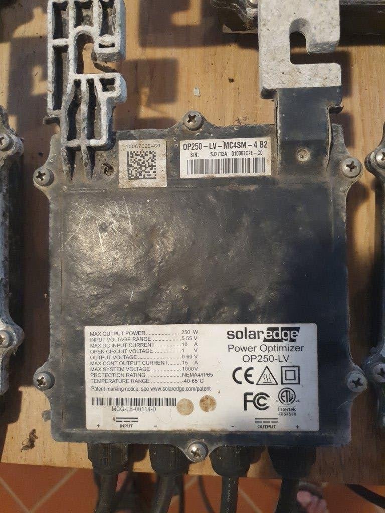 SolarEdge Optimizers OP250-LV, Ophalen of Verzenden, Gebruikt, Aluminium