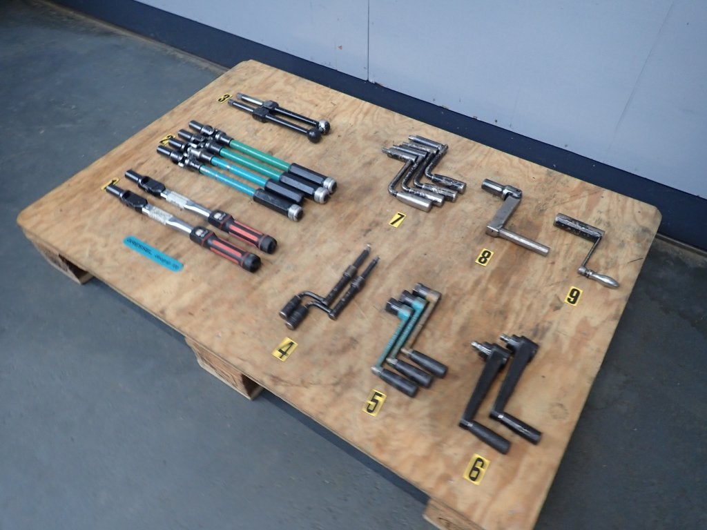 Gressel machineklem hendel / Momentsleutel / Duogrip, Doe-het-zelf en Verbouw, Draaibanken, Gebruikt, GRESSEL AG, Ophalen of Verzenden